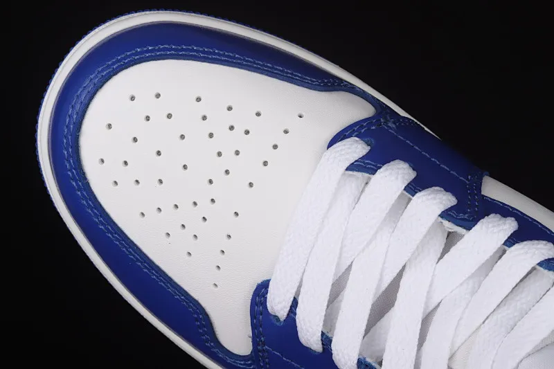 All categories Air Jordan Jordan series basketball shoes Air Jordan 1 Mid G version pure original Air Jordan 1 Mid AJ1 Joe 1 KFC blue China basketball shoes BQ6472-104
